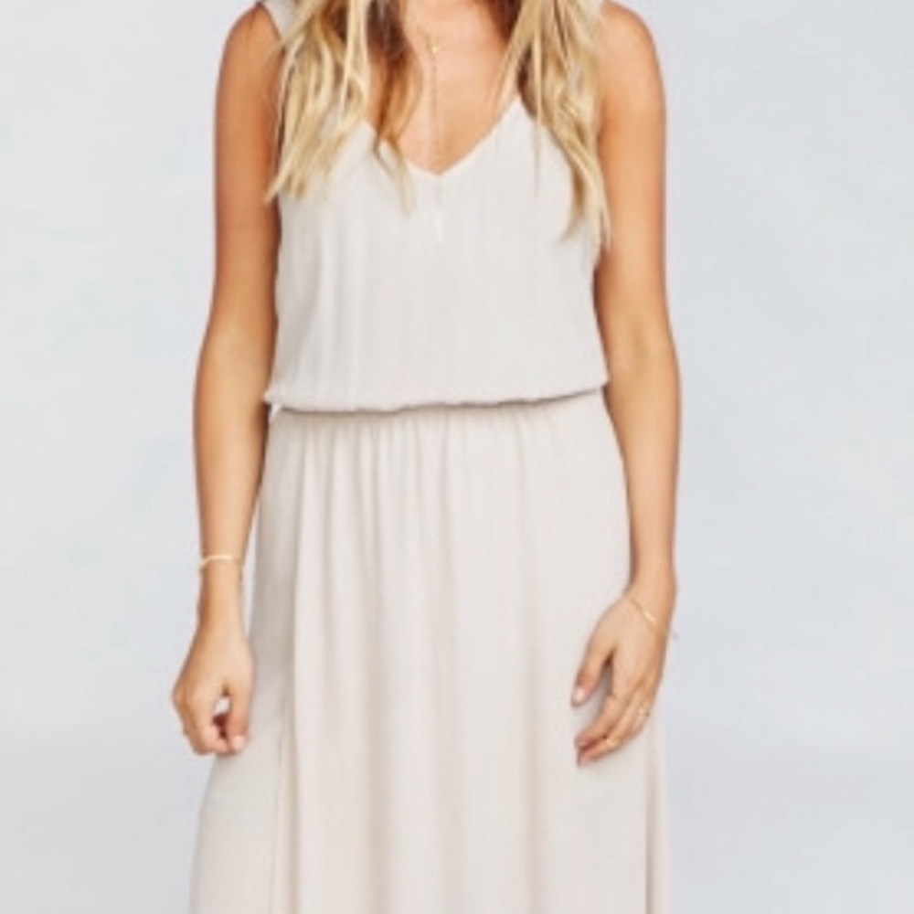Kendall Maxi Dress ~ Show Me the Ring Crisp-Large